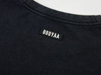Origami bird embroidered long sleeve t-shirt