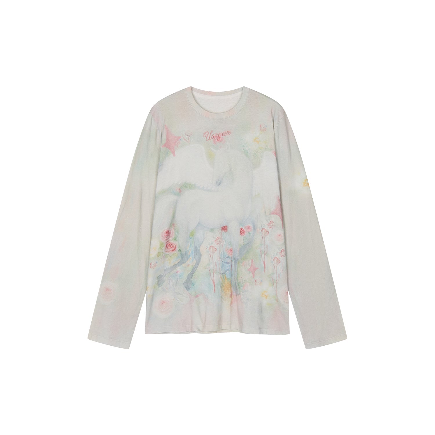 Painted pegasus long sleeve t-shirt