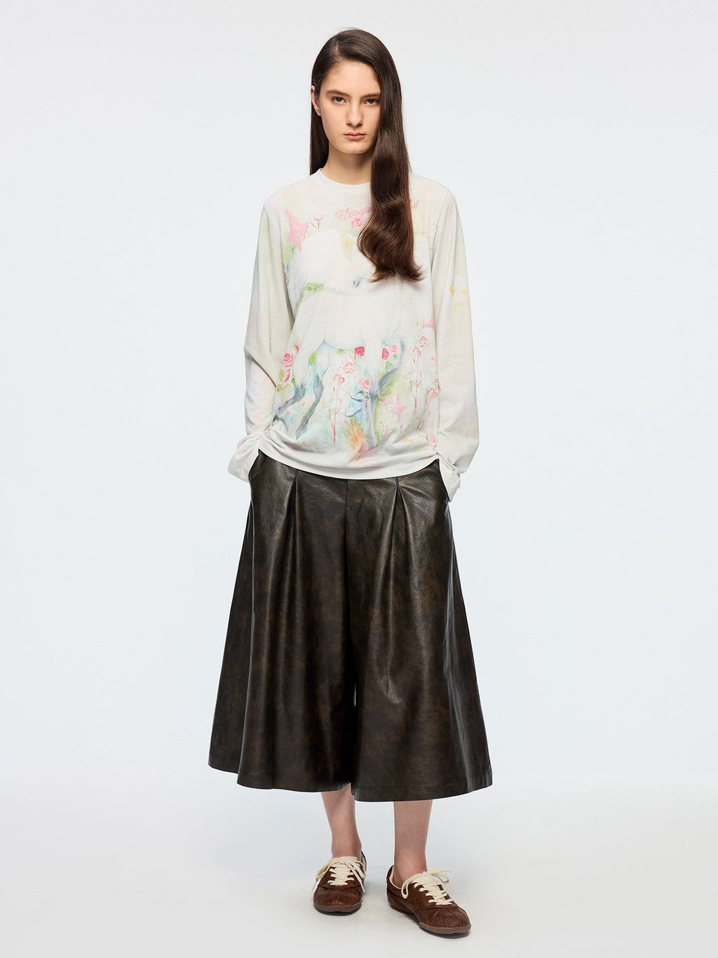 Painted pegasus long sleeve t-shirt