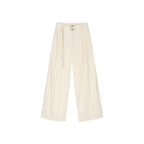 Pleated suit trousers