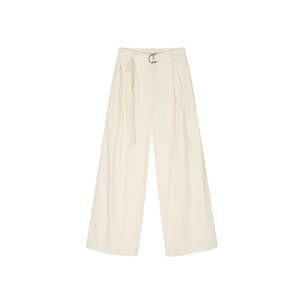 Pleated suit trousers