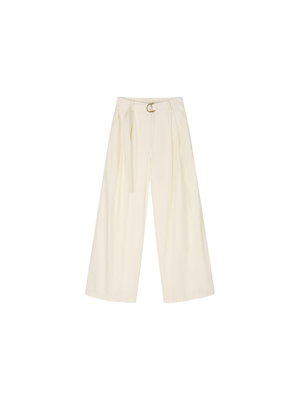 Pleated suit trousers