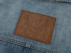 Bird button denim jacket