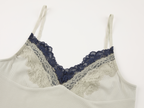 Mock layer lace camisole