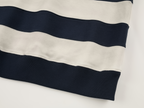 Breton stripe bow sweatshirt