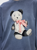 Panda old toy long sleeve T shirt