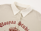 Vintage bear badge polo