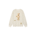 Floral bear old toy long sleeve T shirt