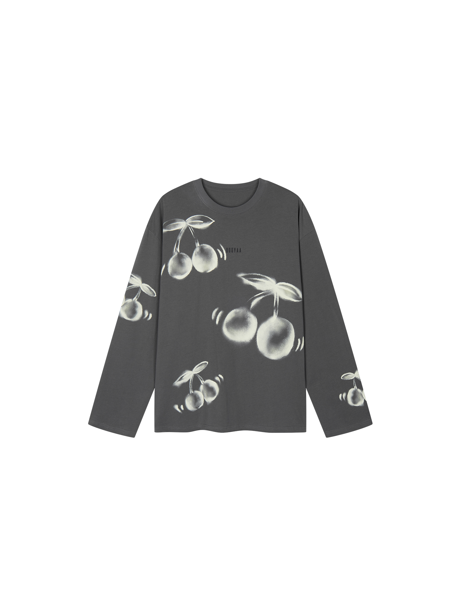 Dynamic cherry long sleeve T shirt