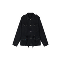 Studded washed jacket