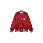 Sporty cherry vintage bomber jacket