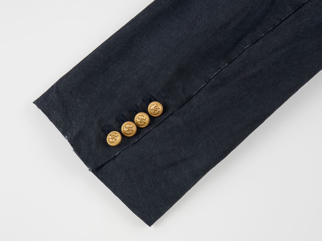Vintage washed collegiate blazer