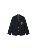 Vintage washed collegiate blazer