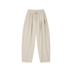 Angel print balloon sweatpants