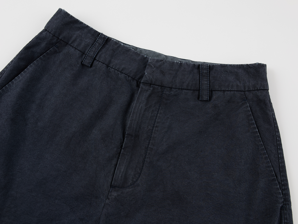 Vintage washed collegiate shorts