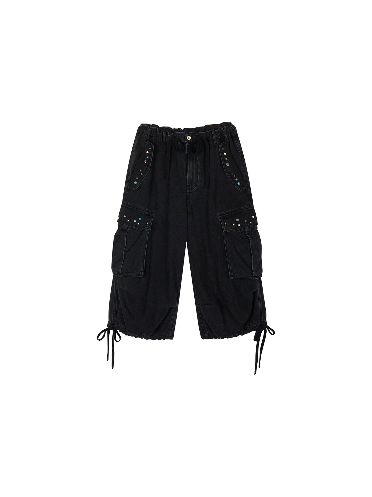 Studded cargo pants