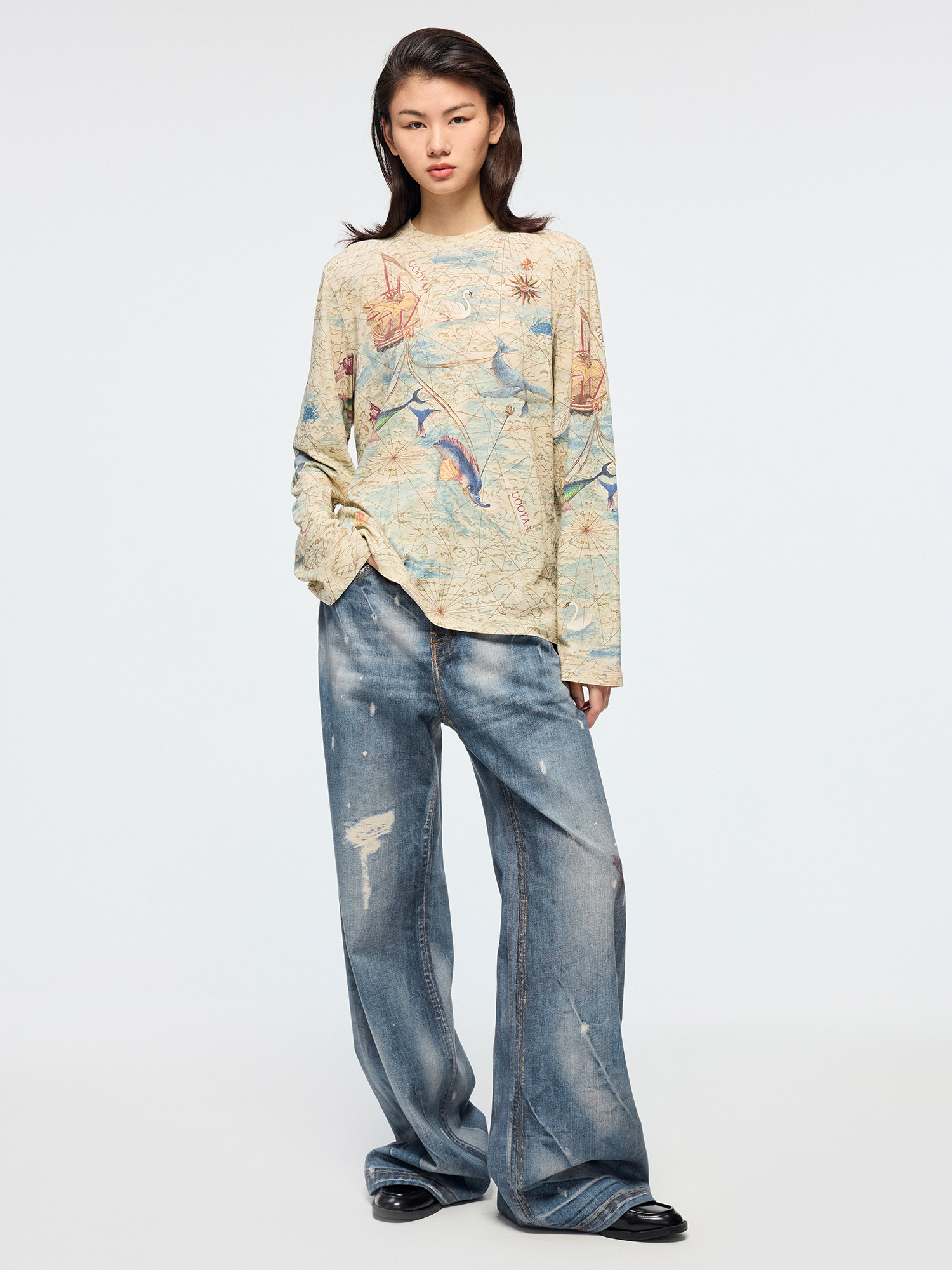 Surreal optical illusion jeans