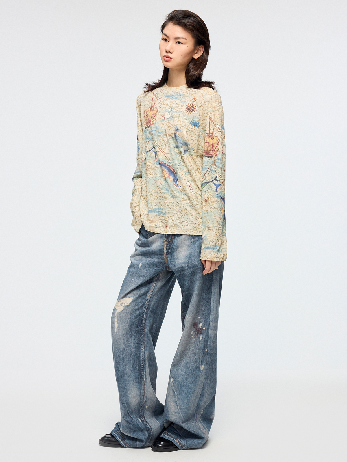 Surreal optical illusion jeans