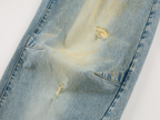3d pleated jeans