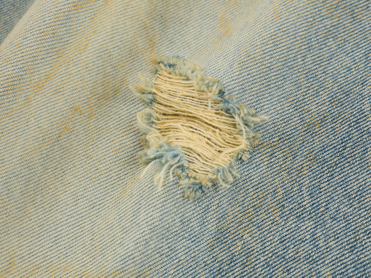 3d pleated jeans
