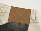 Oil painting bow jeans