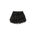 Floral tiered mini skirt