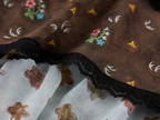 Leopard & floral patchwork camisole