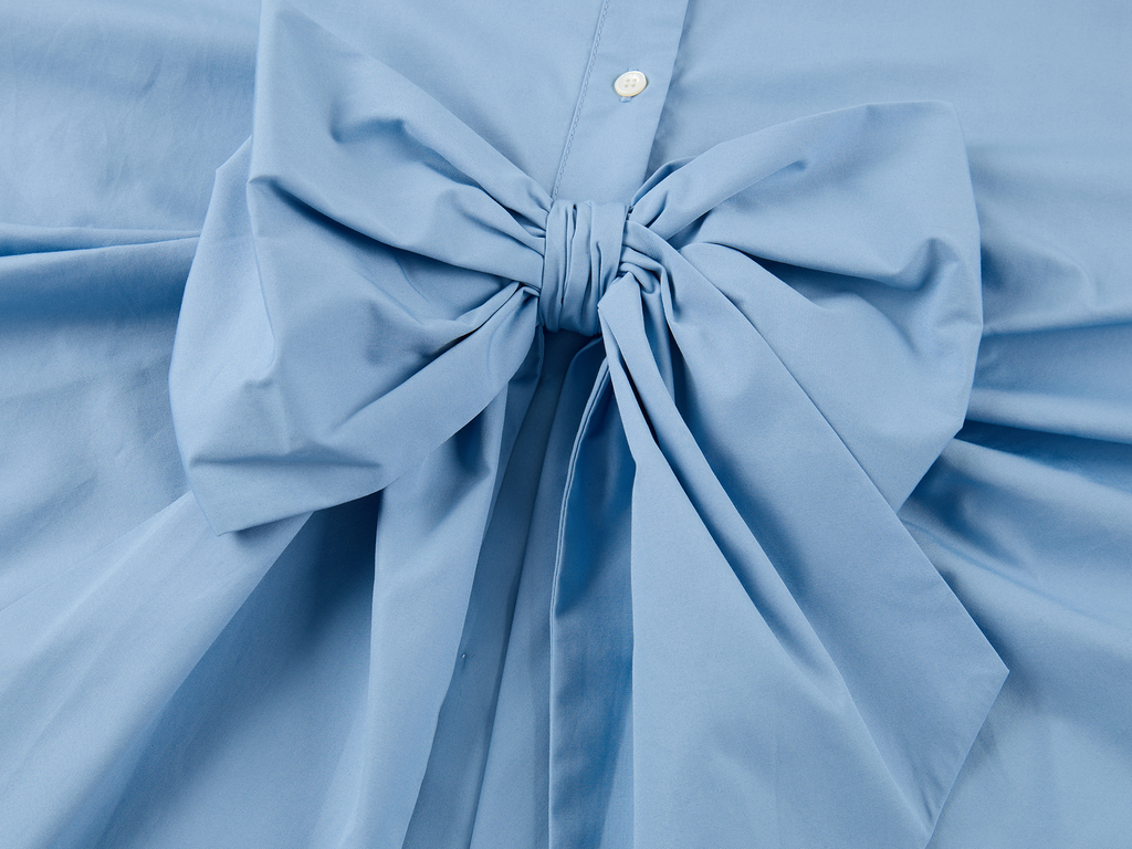 Bow reversible shirt