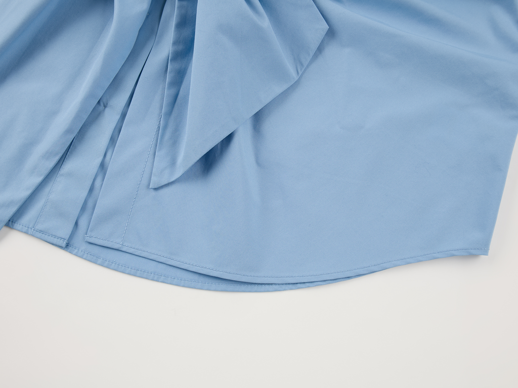 Bow reversible shirt