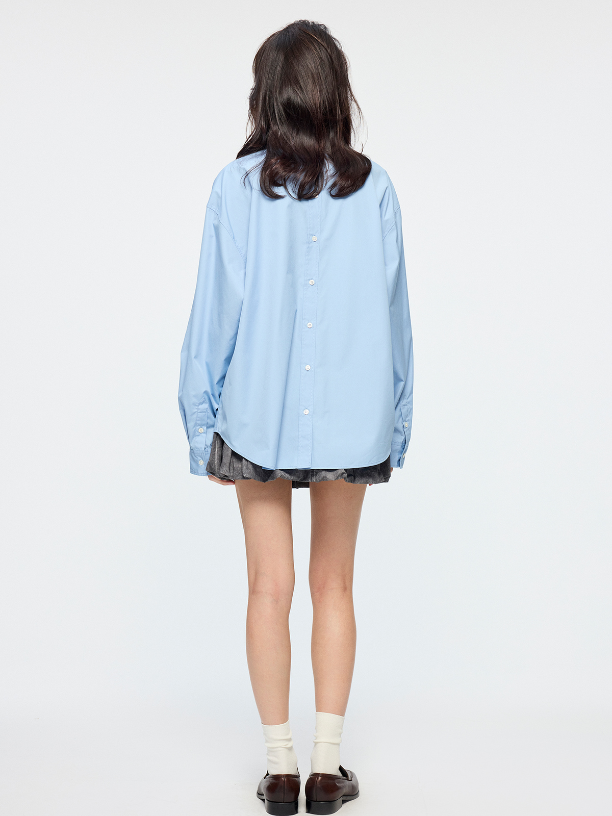 Bow reversible shirt