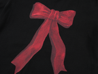 Oil painting bow T shirt