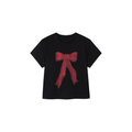 Oil painting bow T shirt