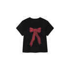 Oil painting bow T shirt