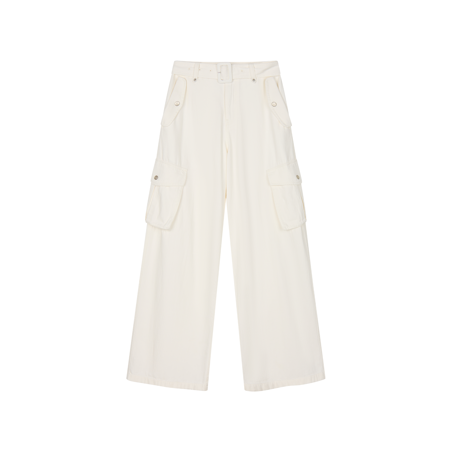 Belted cargo pants