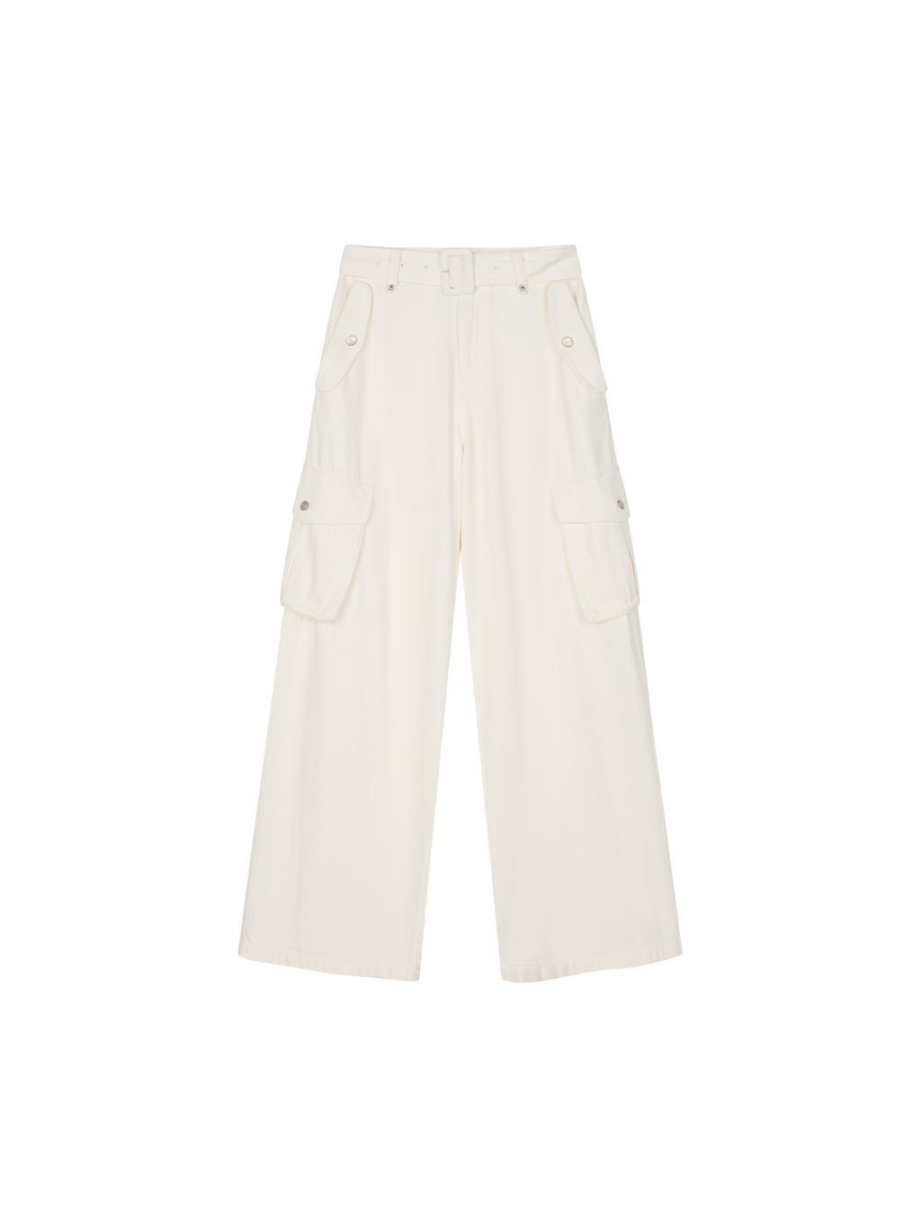 Belted cargo pants