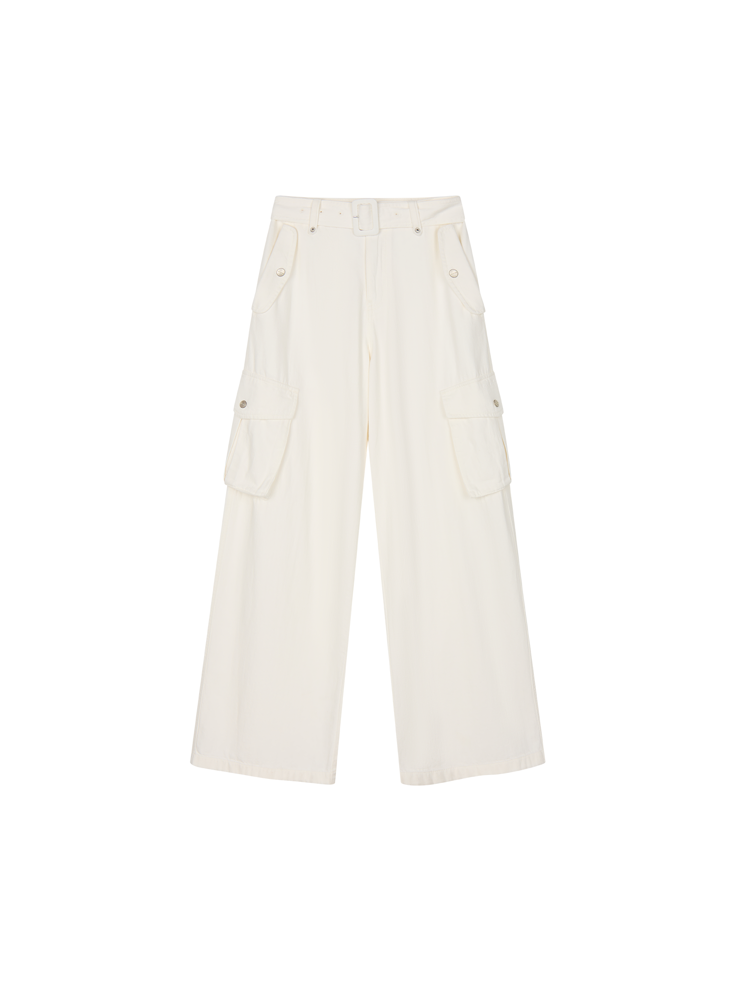 Belted cargo pants