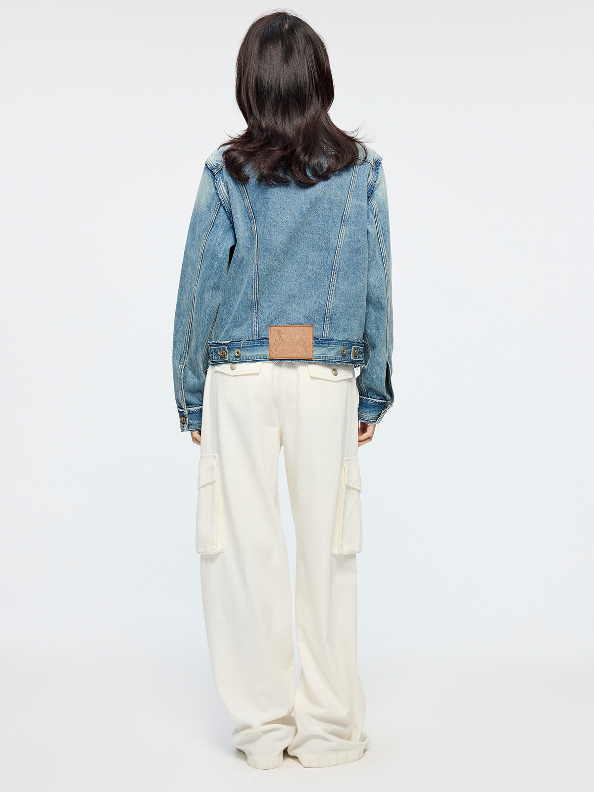Belted cargo pants