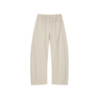 Ruched curved jeans