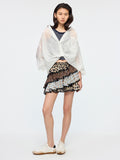Rhinestone layered shirt