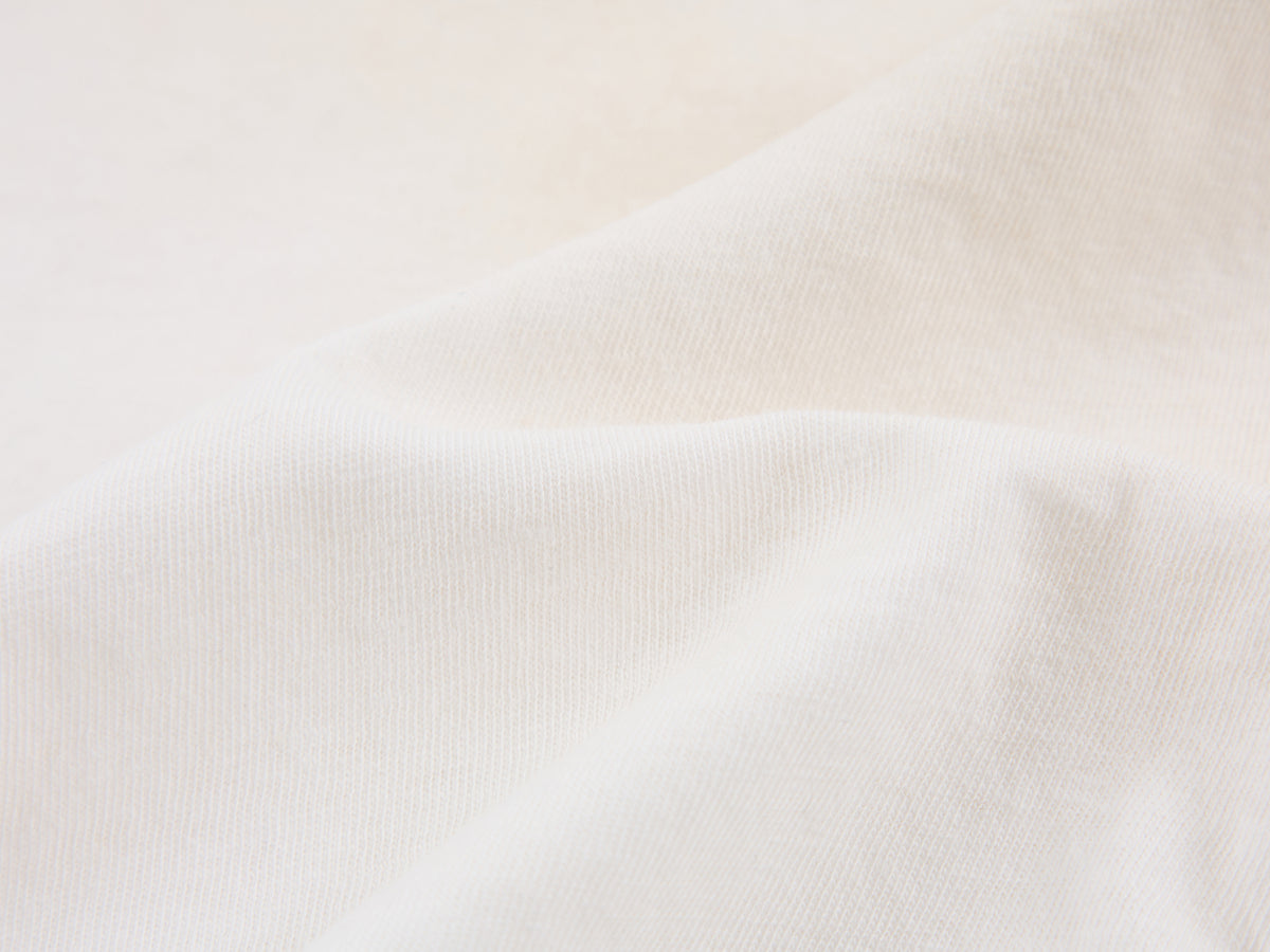 Flocked logo long sleeve T-shirt
