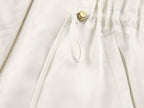 Satin jacquard track jacket