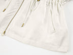 Satin jacquard track jacket