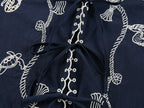 Openwork embroidered cardigan tea dress