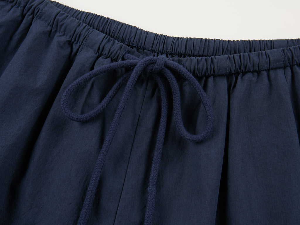 Openwork embroidered shorts