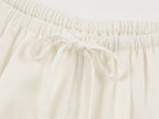 Openwork embroidered shorts