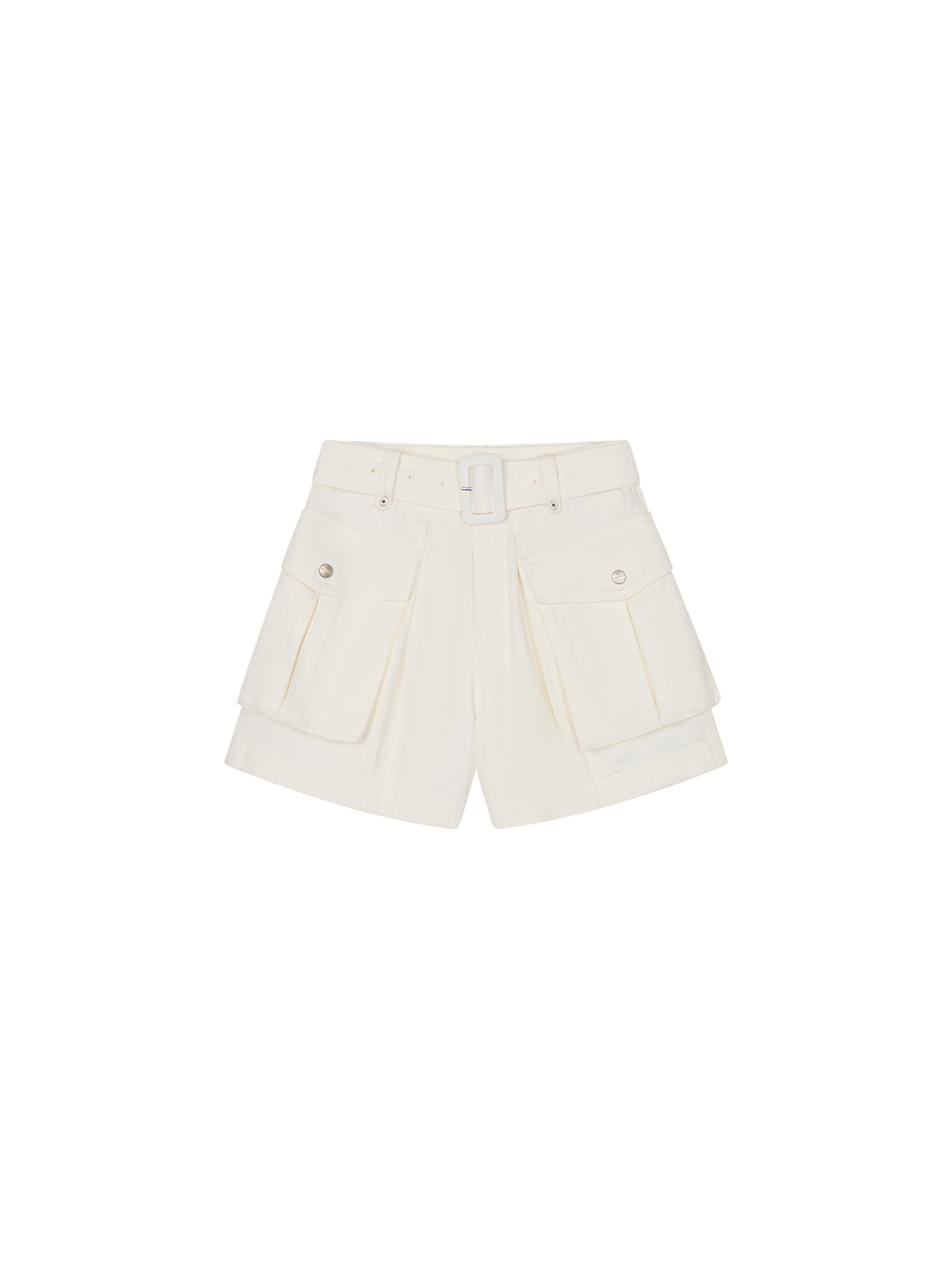 Belted cargo shorts