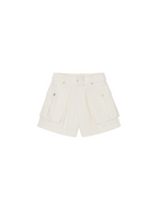 Belted cargo shorts