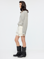 Belted cargo shorts