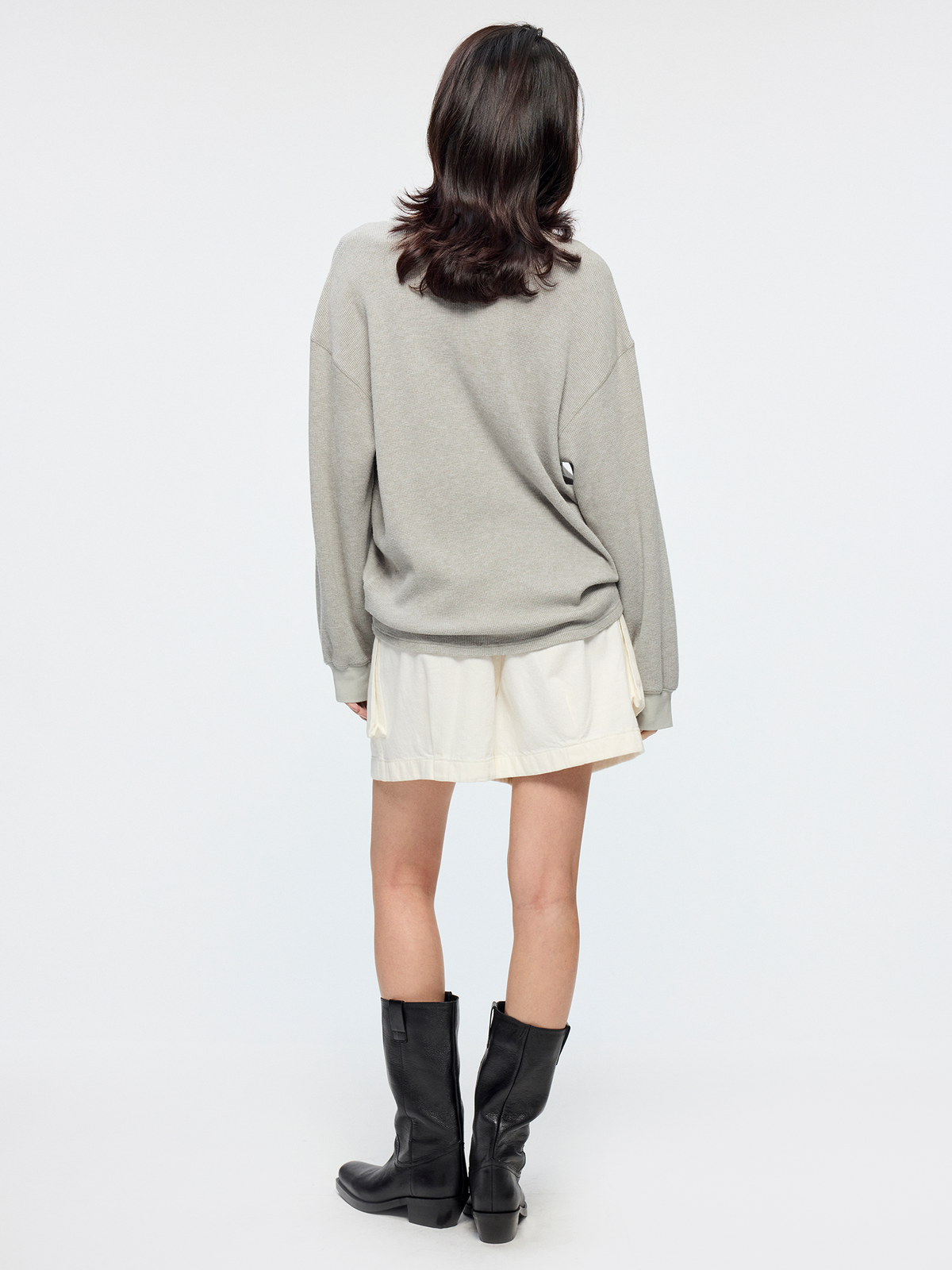 Belted cargo shorts