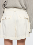 Belted cargo shorts